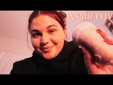 ASMR⎪POV : ta grande soeur vient t'aider à dormir car tu ne dors toujours pas