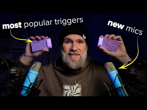 My First ASMR Video with Binaural Mics! 👀