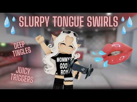 Roblox ASMR  ★ slurpy tongue swirls ★