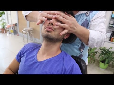 ASMR TURKİSH BARBER MASSAGE HEAD NECK BACK AMR EAR FACE Breast MASSAGE THERAPY