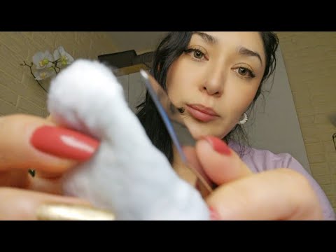 ASMR Spa Facial 💆‍♀️ Voz suave y caricias para dormir profundamente 😴✨ Soft spoken  💕