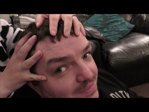 Asmr Scalp Massage, Hair Play, Hair brushing, Whispering .. Pampering Nathan123