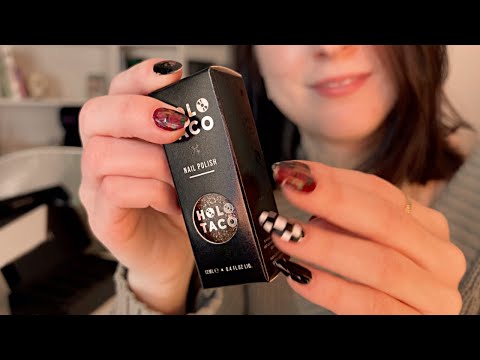 ASMR Nail Polish Unboxing 💅 box/bottle tapping