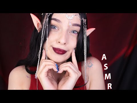 🌑 АСМР ПОМЕШАННАЯ на ТЕБЕ тёмная эльфийка ПОХИТИЛА тебя 🧝‍♀ | asmr role play