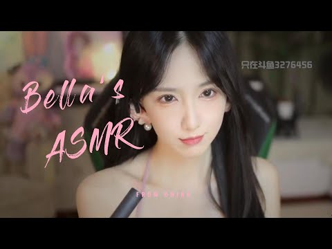 【贝拉小姐姐 ASMR】扇子，木块，双管齐下