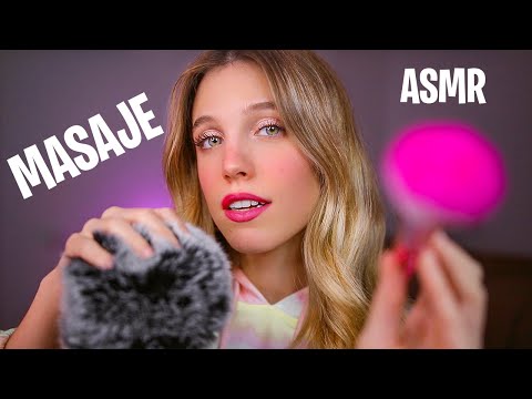 ASMR MASAJE CRANEAL y FACIAL 💆🏼‍♀️ DORMIR RÁPIDO y BIEN 💤