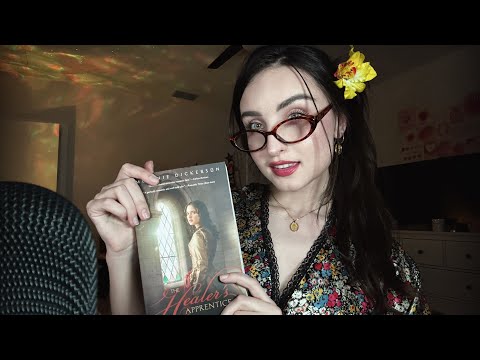 ASMR | Book Gripping, Tapping, Upclose Clicky Whispering