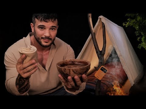 ASMR Protecting You from the Darkness (Mountain Camp Rescue) Comforting ASMR for Panic and Anxiety