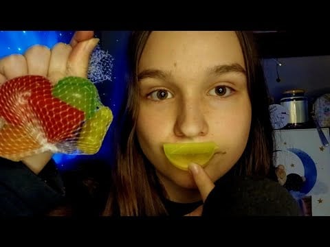 ASMR FRUTINHAS RELAXANTES sons molhados para dormir
