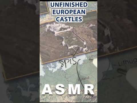 Unfinished European Castles & the Fates of Their Builders #asmrtracing #asmrhistory #europehistory