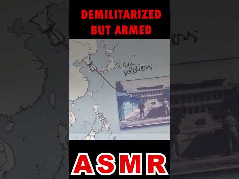 emilitarized Zones that are… Very Armed and Militarized #asmrtracing #asmrhistory #asmrfacts