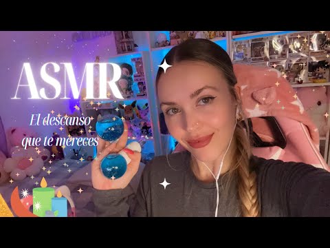ASMR EN VIVO🌙| Cosquillitas relajan tu mente 🎧😌 | Duerme bien