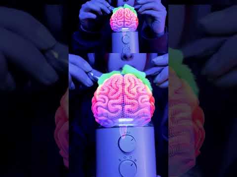 ASMR mic brushing #short