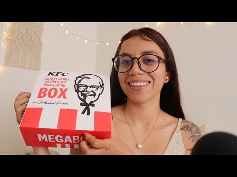 ASMR comiendo KFC 🍗