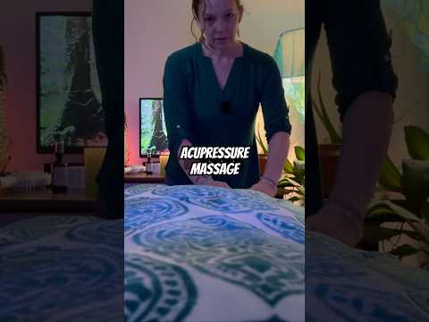 Acupressure massage on hips and feet. #oddlysatisfying #relax #asmrvideos