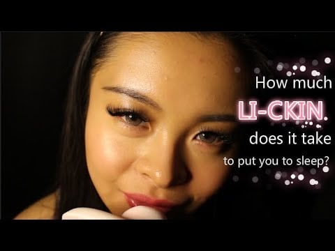 ASMR Count you down to sleep | one L❤I❤C❤K at a time lets fall asleep😝