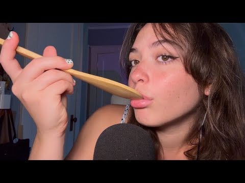 ASMR | eating you with a wooden spoon 🥄😋