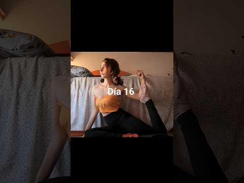 Día 16 de 30 Para hacer el Espagat #entrenamiento #pilates #workout #yoga