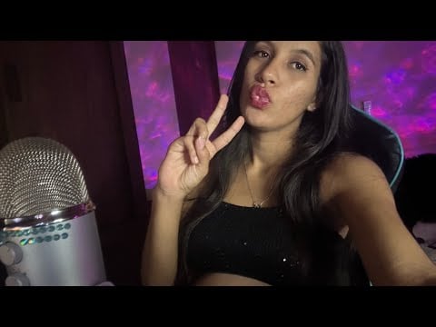 ASMR LIVE COM GATILHOS RELAXANTES!!!! #blueyeti  #asmrgatilhos  #asmrlive #asmr