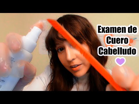 ⭐ASMR Examen y Masaje de Cuero Cabelludo en Español (Binaural Layered Sounds, Soft Spoken)