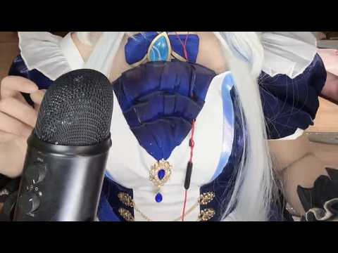 ASMR Sleep Cosplay 👂 Long Nails & Whisper Accent (Deep Sleep)