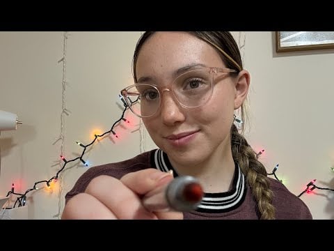 Drawing on your face in class ✒️😴❄️ (Christmas, Personal Attention)