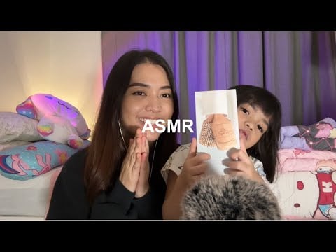 asmr - mini shopping haul ft my daughter