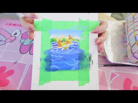 Painting on a Pokémon card! (AGAIN)
