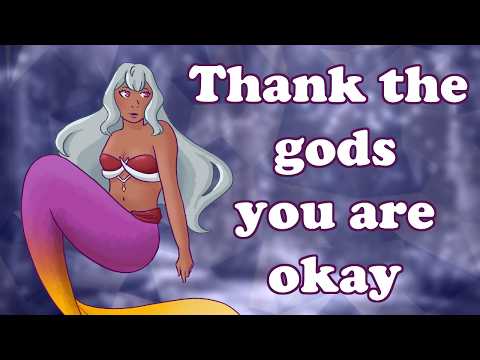 {Asmr} Your mermaid saves your life [confession] [f4a] [kissing] [researcher listener]