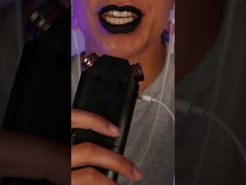 intense wet mouth sounds on tascam 😴 #asmr
