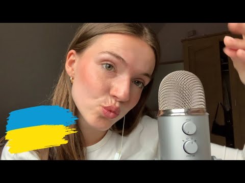 ASMR trying to speak ukrainian🇺🇦