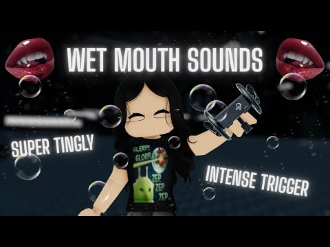 Roblox ASMR  💦layered wet mouth sounds💦 (NO TALKING)
