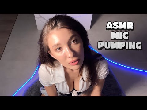 ASMR | Fast & Aggressive Mic Pumping & Spit Painting You