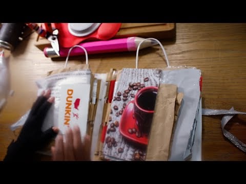 Trying To Make My First Junk Journal 17 ASMR Chewing Gum
