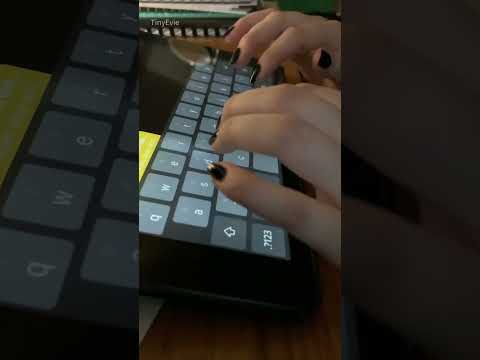 [ #asmr ] tapping on ipad screen with my black nails