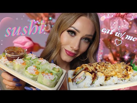 ASMR | 3rd *Twelve Days Of Mukbang* Sushi 🍣🤤
