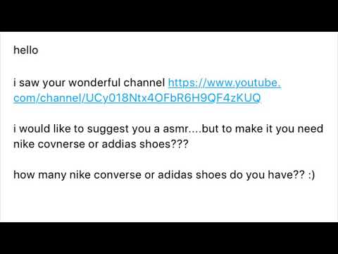 I have ASMR idea for you :D!!!