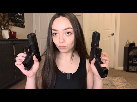 ASMR Putting You to Sleep W/ Glock 26 & 17 Intense Tapping & Whispering Sounds