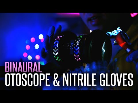 ASMR SLEEP SERIES - 1 HOUR MULTILAYERED OTOSCOPE & NITRILE GLOVES (No Talking)