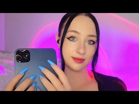 quick ASMR break ⏰️ large phone tapping w long nails (no talking)