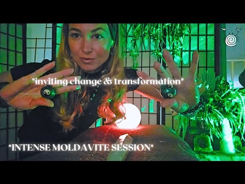 Transform Your Energy: ✨INTENSE✨ Moldavite Reiki ASMR Healing for Deep Change & Transformation