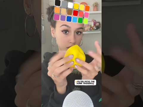 did the FILTER pick good triggers? #asmr #explore #sleepsounds #asmrsounds