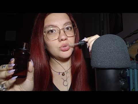 CONTAGOCCE (Wet Mouth Sounds) 😴💜 | ASMR ITA
