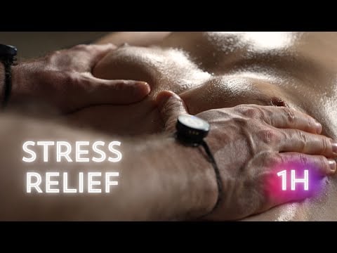 ASMR Warm Oil Chest Massage for Deep Sleep