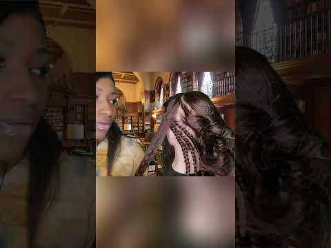 ASMR Taking Down Your Braids in the Library #asmr #asmrroleplay #asmrhairplay #shorts #shortsasmr
