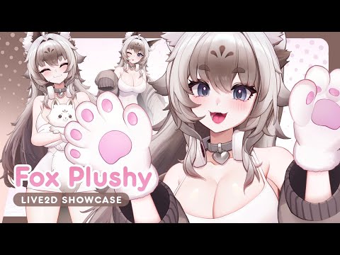 🌸 Foxplushy NEW redesign model!!【VTUBER】