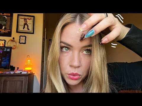dog scratching + fabric scratching + face tapping lofi asmr
