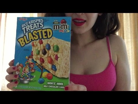 ASMR Rice Krispies Treats, Starbucks