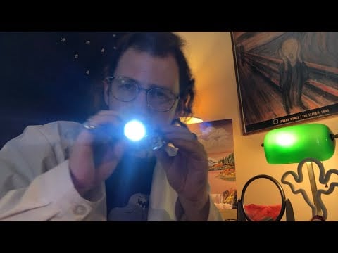 ASMR Unprofessional Cranial Nerve Exam Roleplay (Full Version)
