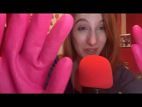 ASMR ITA* QUESTO SUONO TI FARÀ ADDORMENTARE 😍😍 GUANTI 🧤🧤 OnlyRED ASMR